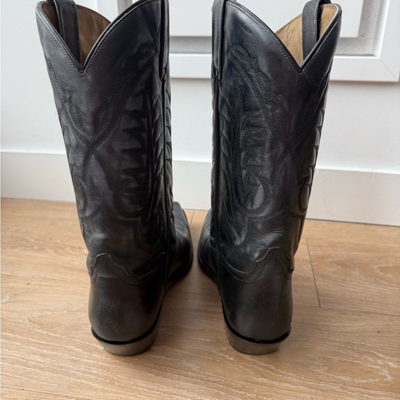 Black Cowboy Boots - Picture 4 of 5
